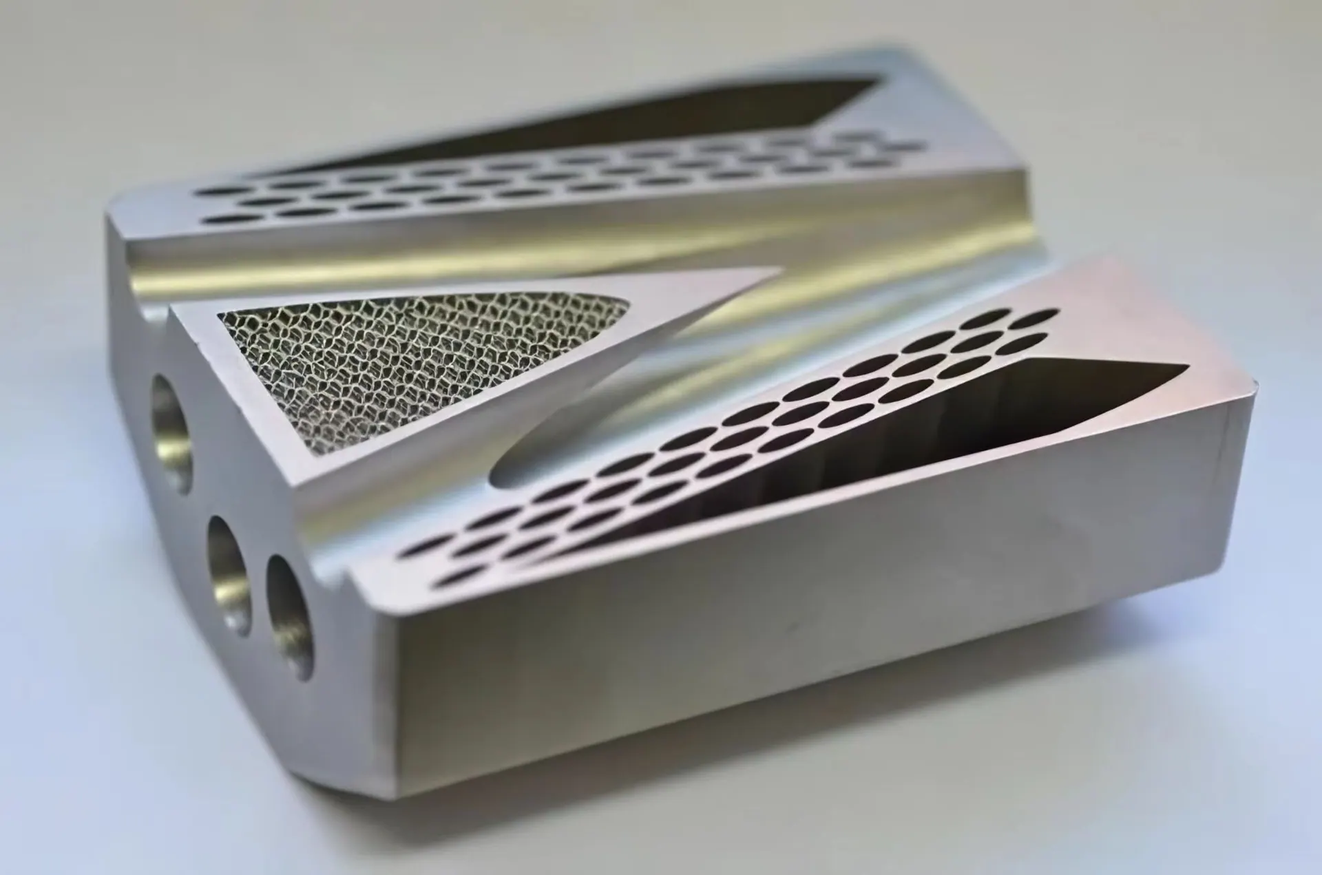 Perforated Aluminium Block